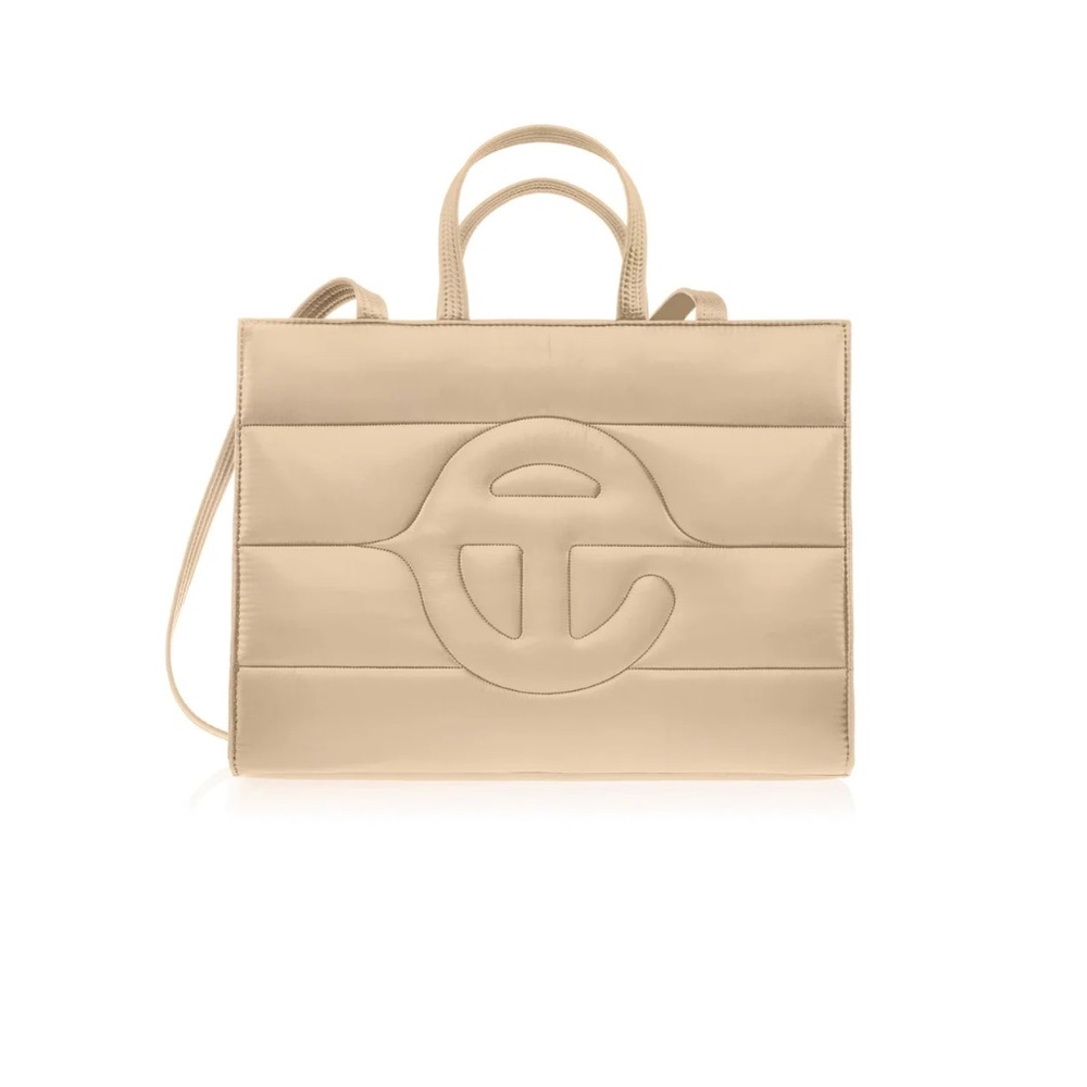 NWT TELFAR Medium Puff Shopper with logo dustbag